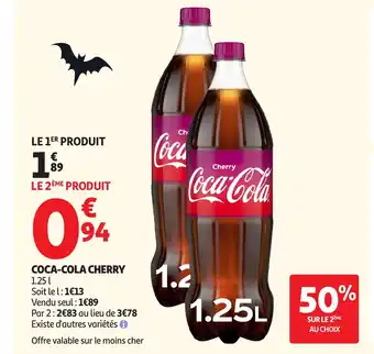 Auchan COCA-COLA Cherry offre