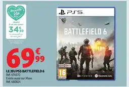 Auchan Le jeu ps5 battlefield 6 offre