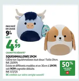Auchan Squishmallows offre