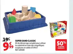 Auchan Super sand classic offre