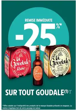 Intermarché Contact GOUDALE Sur tout offre