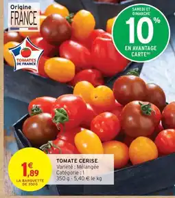 Intermarché Contact Tomate cerise offre