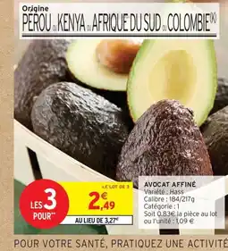 Intermarché Contact Avocat affiné offre