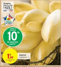 Intermarché Contact Endive offre