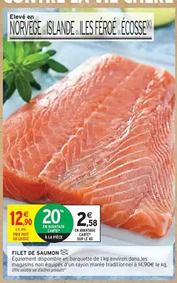 Intermarché Contact Filet de saumon offre