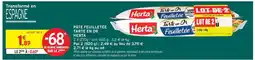 Intermarché Contact HERTA Pâte feuilletée tarte en or offre