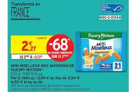 Intermarché Contact FLEURY MICHON Mini moelleux msc mayonnaise offre