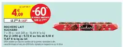 Intermarché Contact SUCHARD Rochers lait offre