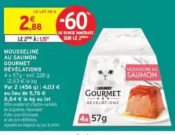 Intermarché Contact Mousseline au gourmet révélations offre