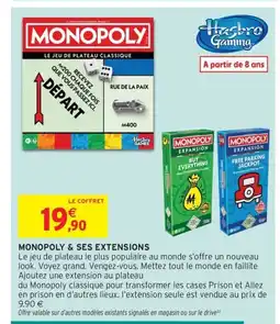 Intermarché Contact MONOPOLY & ses extensions offre