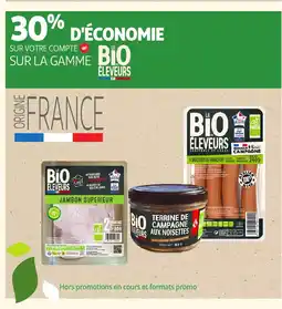 Auchan LE BIO ÉLEVEURS Sur la gamme offre