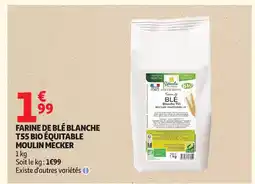 Auchan ÉQUITABLE Farine de blé blanche t55 bio offre
