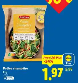 Lidl FRESHONA Poêlée champêtre offre