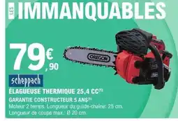 E.Leclerc Élagueuse Thermique 25,4 CC offre