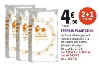 E.Leclerc TERREAU PLANTATION offre