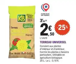 E.Leclerc Terreau universel offre