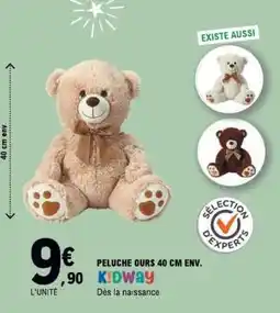 E.Leclerc PELUCHE OURS 40 CM ENV offre