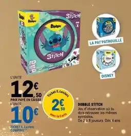 E.Leclerc DOBBLE STITCH offre