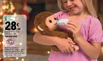 E.Leclerc Mon Bébé Singe offre