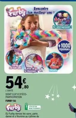 E.Leclerc Furby DJ offre
