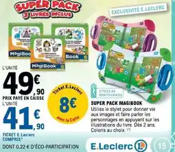 E.Leclerc SUPER PACK MAGIBOOK offre