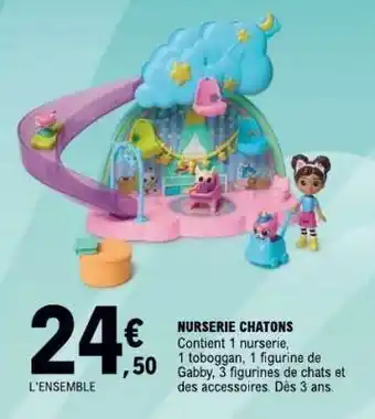 E.Leclerc NURSERIE CHATONS offre