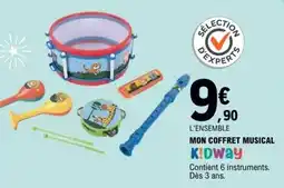 E.Leclerc MON COFFRET MUSICAL offre