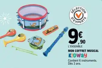 E.Leclerc MON COFFRET MUSICAL offre