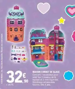 E.Leclerc MAISON CORNET DE GLACE offre