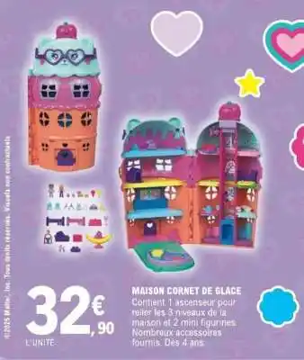 E.Leclerc MAISON CORNET DE GLACE offre