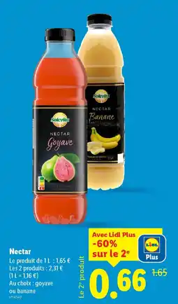 Lidl SOLEVITA Nectar offre