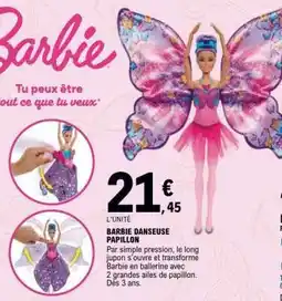 E.Leclerc Barbie Danseuse Papillon offre