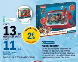 E.Leclerc Pupitre Éducatif offre