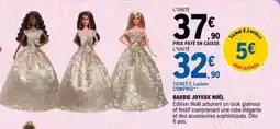 E.Leclerc Barbie Joyeux Noël offre