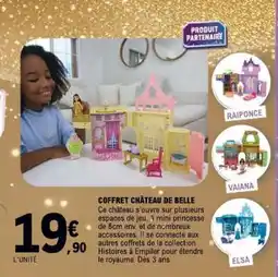E.Leclerc COFFRET CHÂTEAU DE BELLE offre