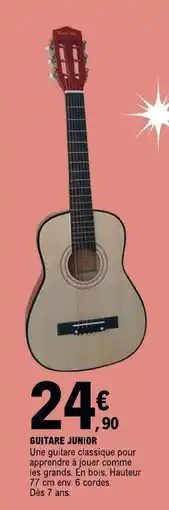 E.Leclerc GUITARE JUNIOR offre
