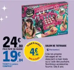 E.Leclerc Salon De Tatouage offre