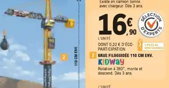 E.Leclerc GRUE FILOGUIDÉE 110 CM ENV offre
