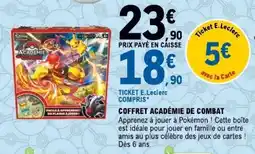 E.Leclerc COFFRET ACADÉMIE DE COMBAT offre