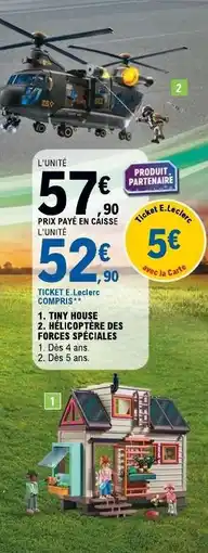 E.Leclerc HELICOPTERE DES FORCES SPECIALES offre
