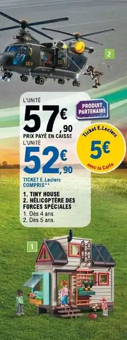 E.Leclerc HELICOPTERE DES FORCES SPECIALES offre