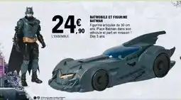 E.Leclerc Batmobile Et Figurine Batman offre