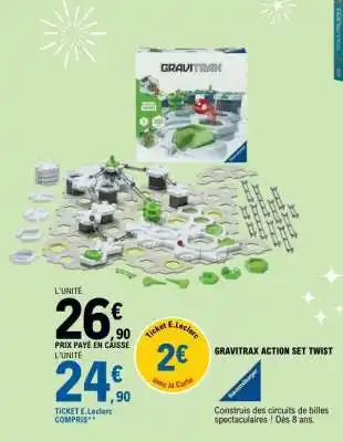 E.Leclerc Gravitrax Action-Set Twist offre