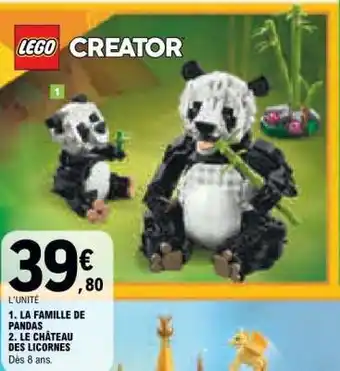 E.Leclerc Lego Creator offre