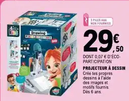 E.Leclerc PROJECTEUR À DESSIN offre