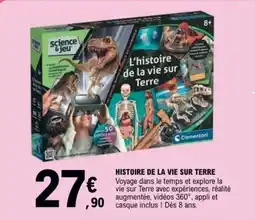 E.Leclerc HISTOIRE DE LA VIE SUR TERRE offre