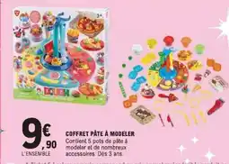 E.Leclerc COFFRET PÂTE À MODELER offre