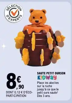 E.Leclerc SAUTE PETIT OURSON offre
