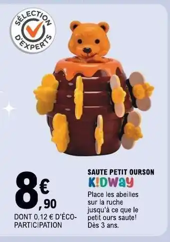 E.Leclerc SAUTE PETIT OURSON offre