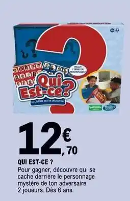 E.Leclerc Qui Est-Ce ? offre